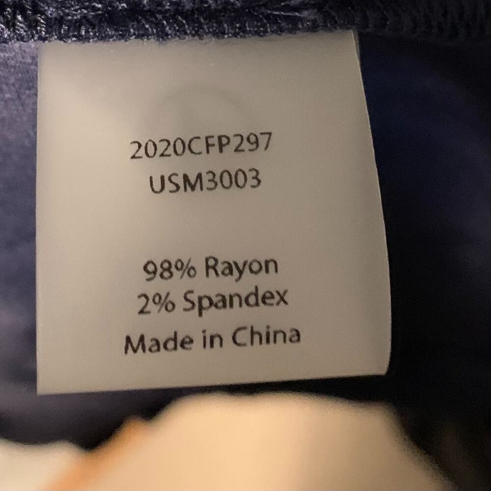 Universal Standard Women's V Neck Faux Wrap Dress Plus Size 22 24 NEW Navy Blue - Picture 8 of 9